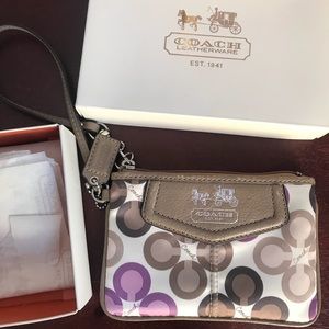 Coach wristlet