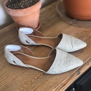 Madewell D’Orsay Flats Size 7.5