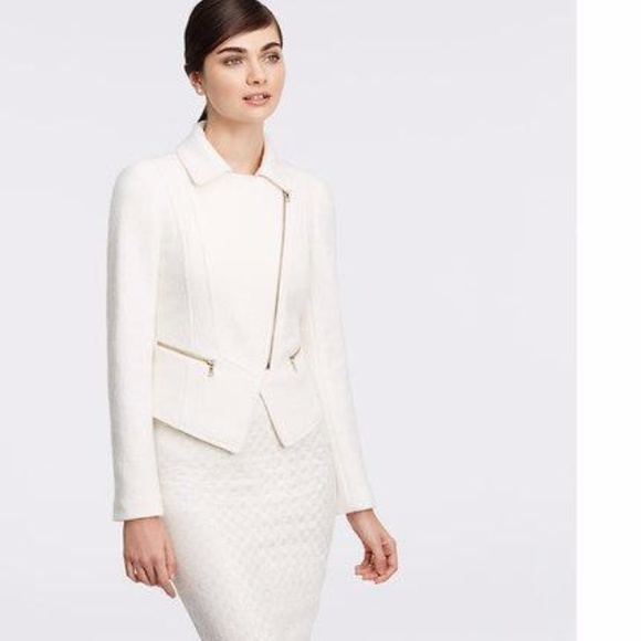 boiled wool moto jacket