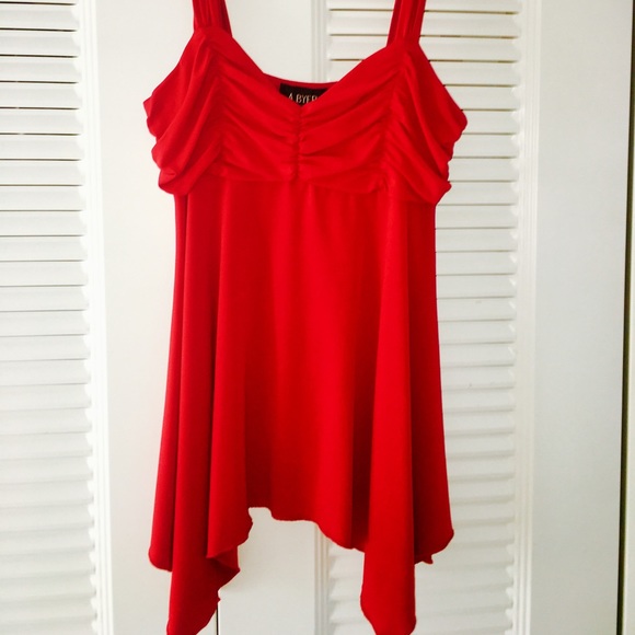 Sexy Red Dressy Top - Picture 1 of 1