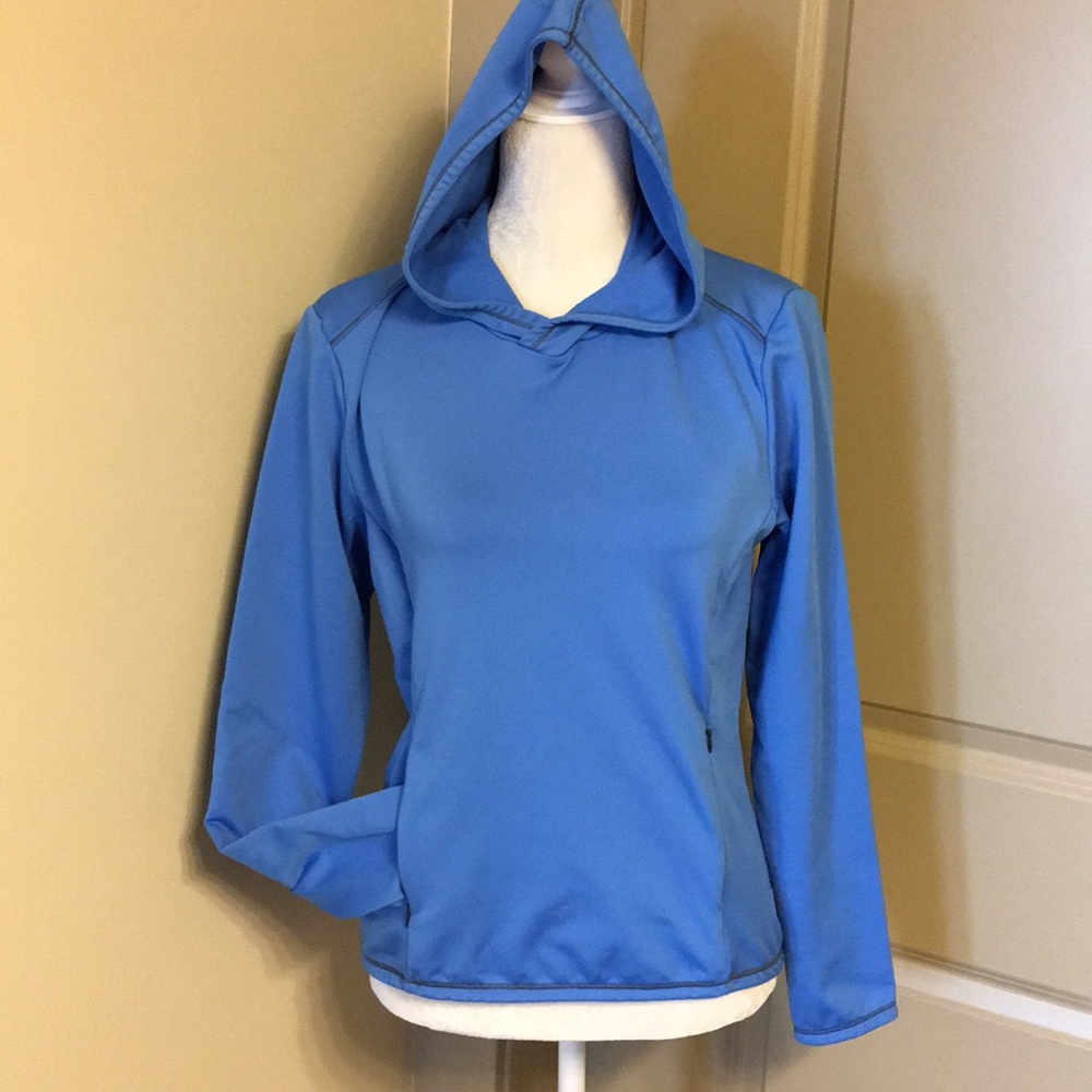 Lucy Blue Hooded Pullover