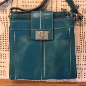 Leather crossbody bag