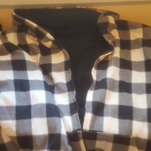 Reversible hoodie mens