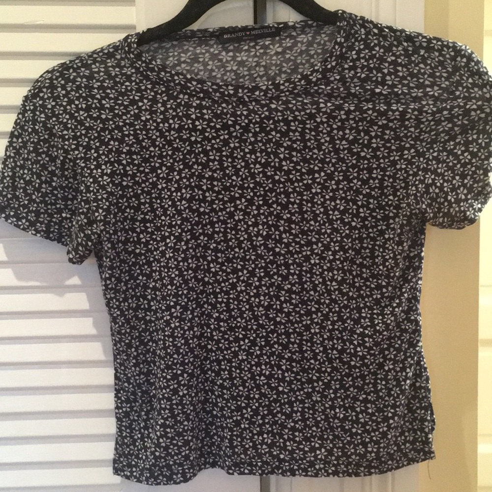 Brandy Melville Floral Top