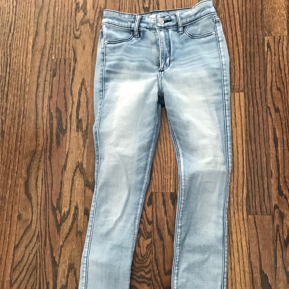 Abercrombie size 0R acid wash skinny jeans - Picture 1 of 2