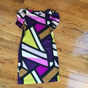 DVF silk dress - fits like a size 6