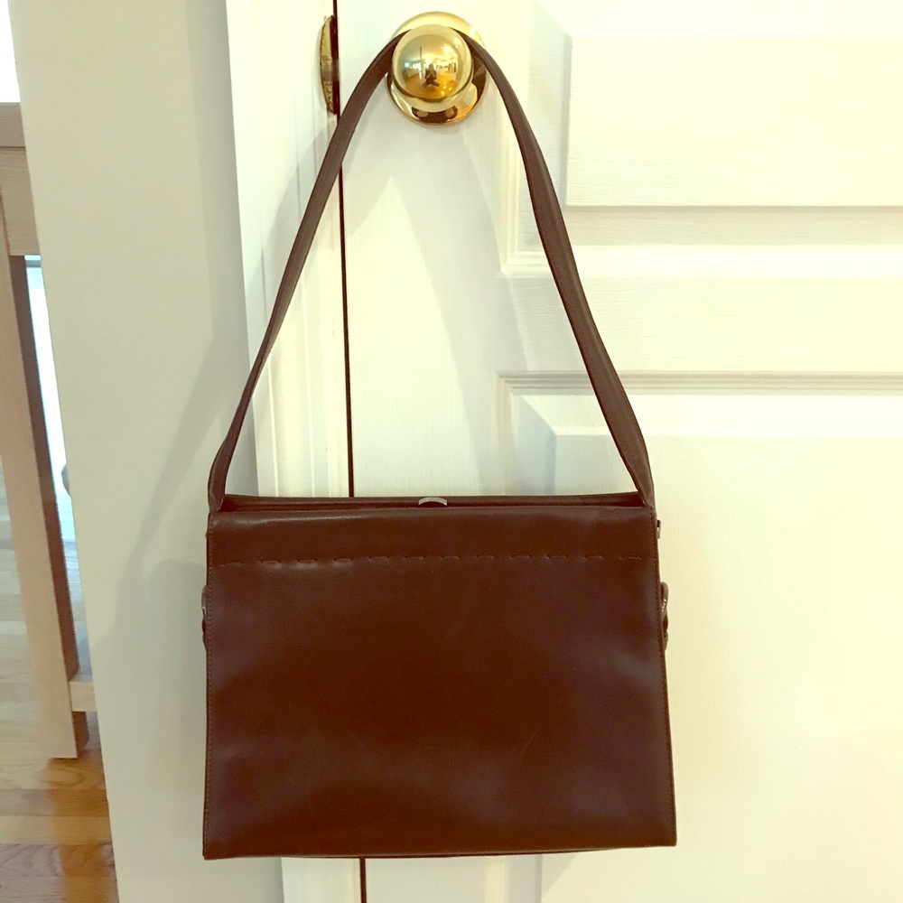 Walter Steiger Chocolate Brown Shoulder Bag