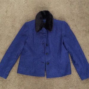 Blue Karen Scott jacket!