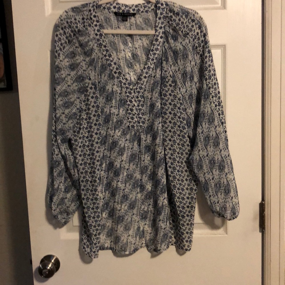 Sheer blouse