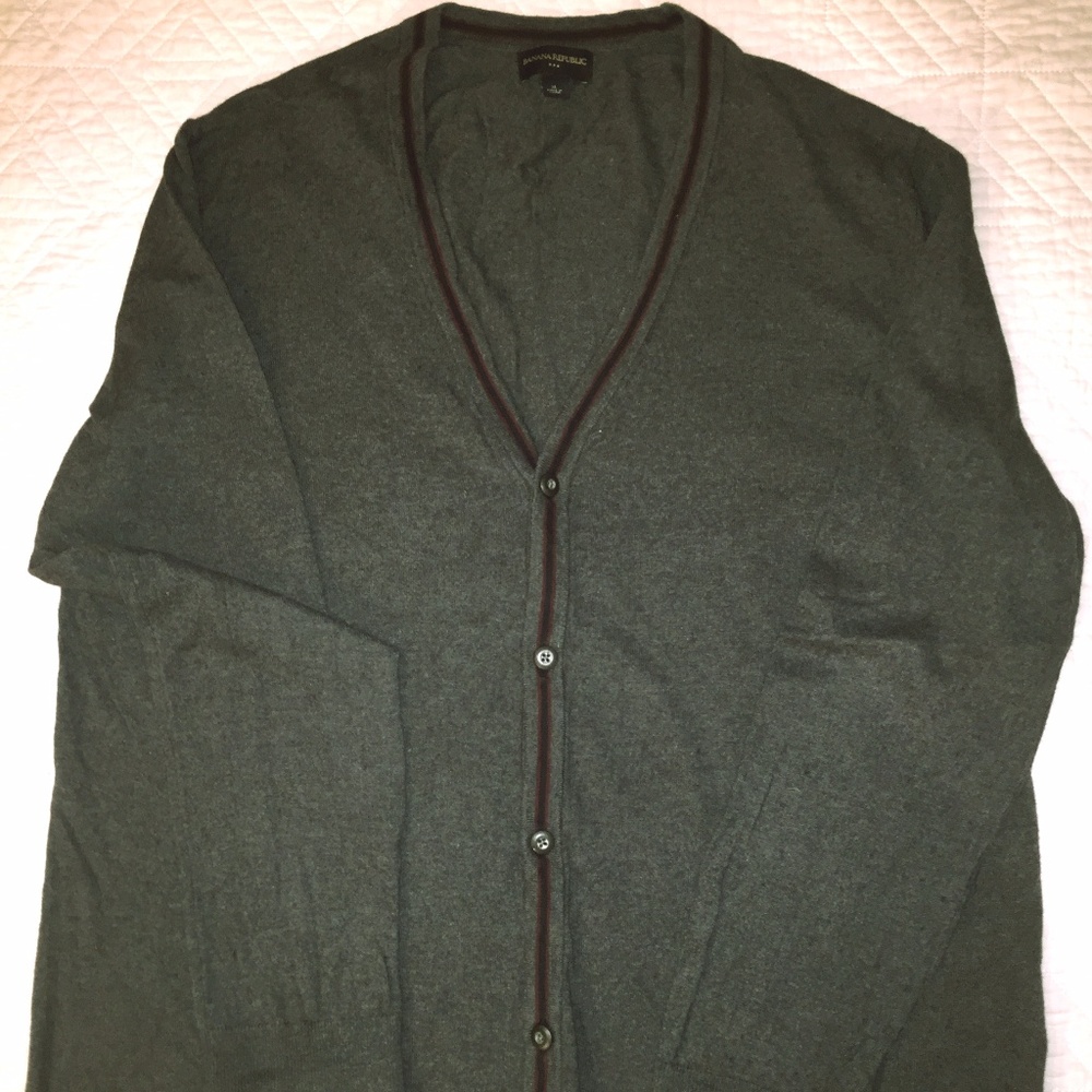 Banana Republic Wool Blend Cardigan Sweater
