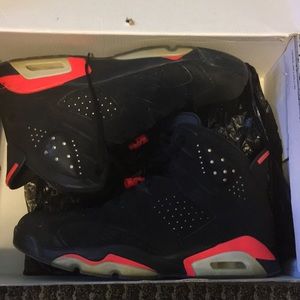 jordan 6 “black infared”
