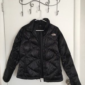 Northface short down coat size M
