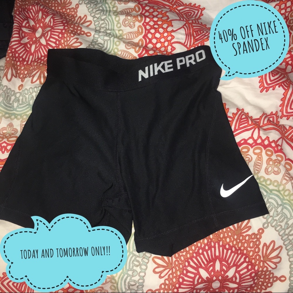 Nike Pro Black Spandex +FREE GIFT DISCOUNTED PRICE