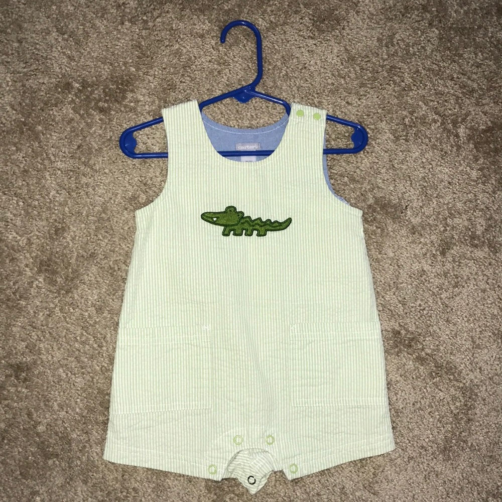 Carter’s Alligator Embroidered Outfit