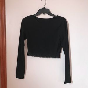 Forever 21 Lace Crop Top