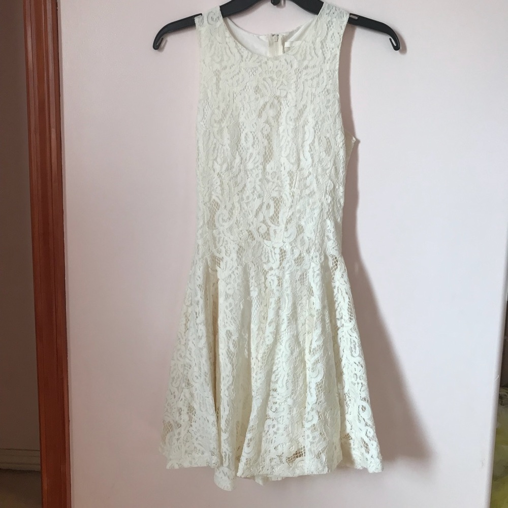 White Lace H&M dress
