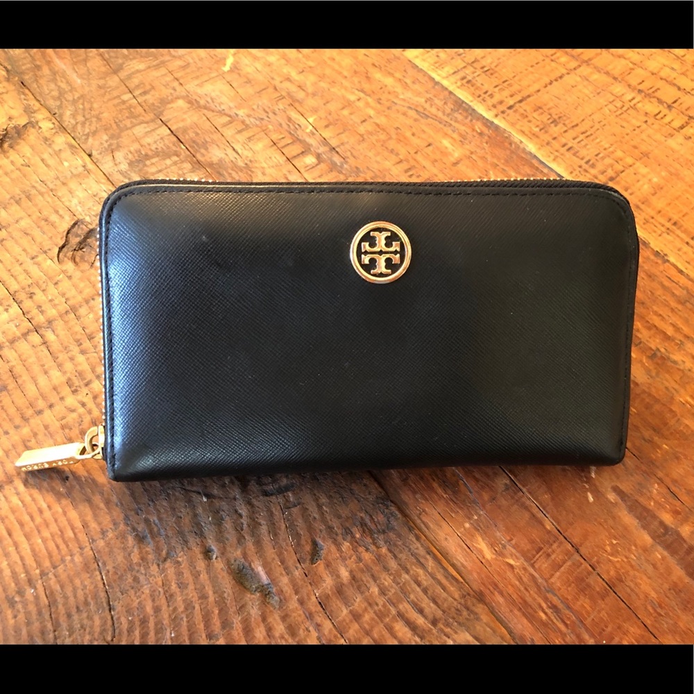 Tory Burch Black Wallet