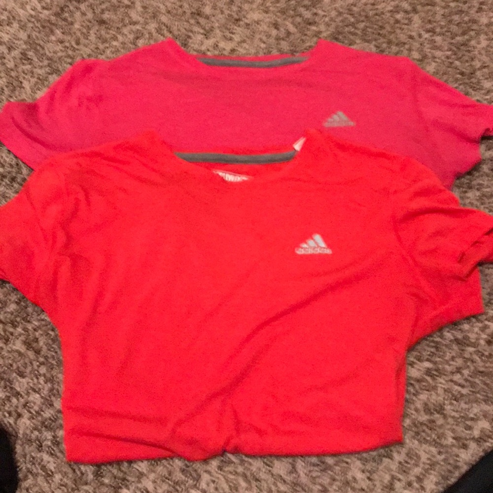 Women’s ultimate tee , pink and orange
