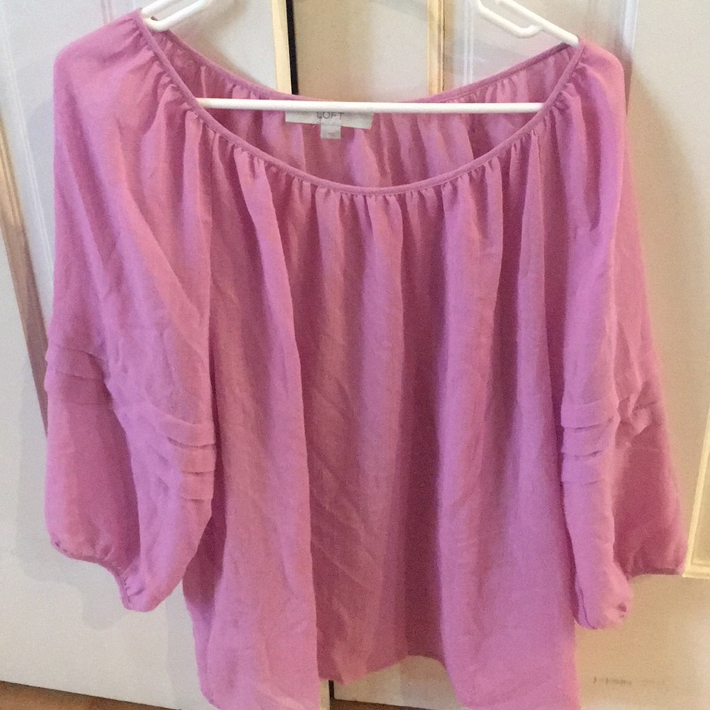 Pink blouse