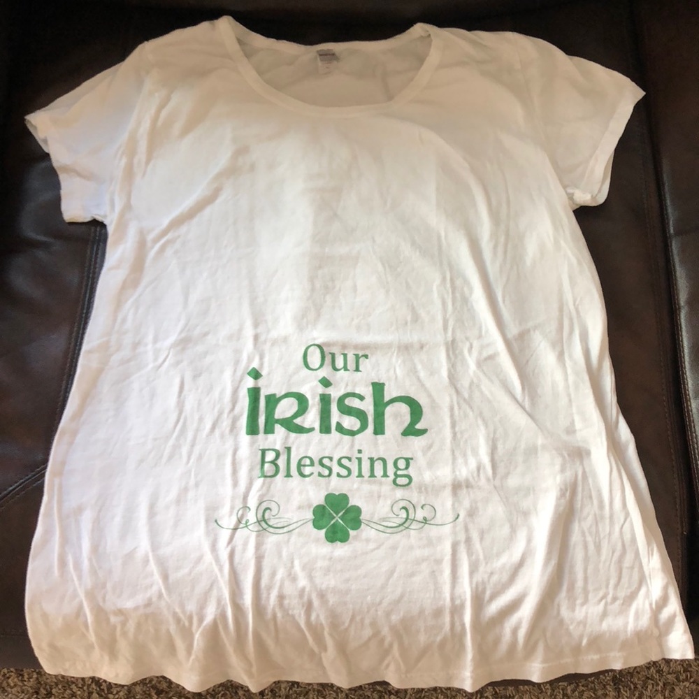 Maternity Shirt “Our Irish Blessing 🍀”