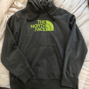 Dark grey Men's north face hoodie