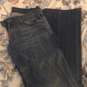 7 jeans rivets on waiste