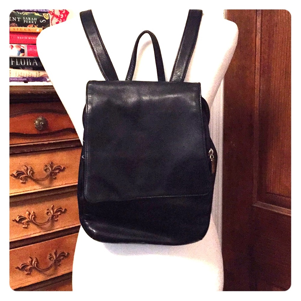 Perlina Black Backpack