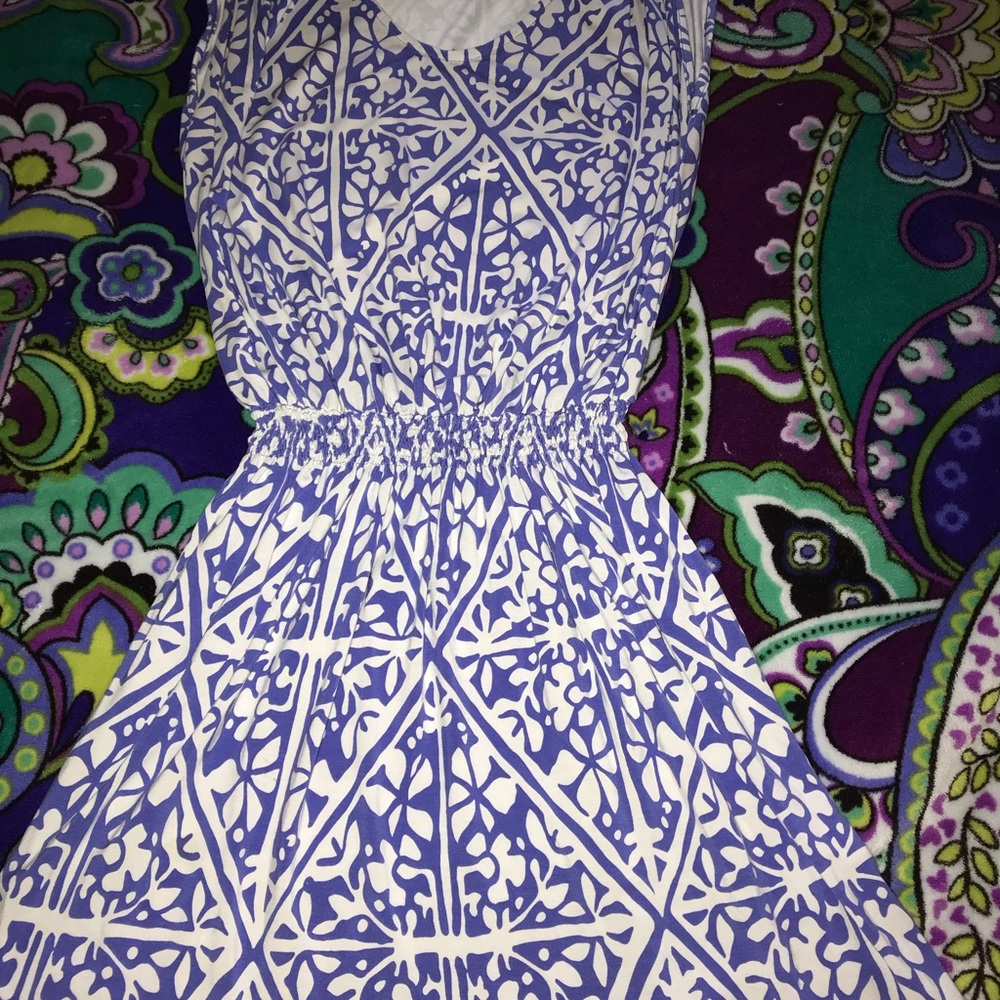 Cute and casual blue/purple dress