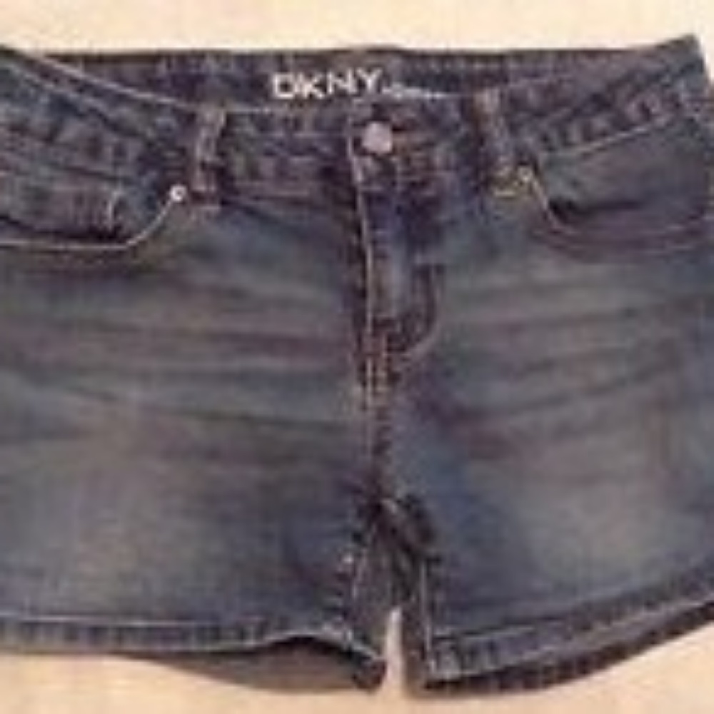 DKNY Hipster Rolled Cuff Girl's Shorts = Sz. 10