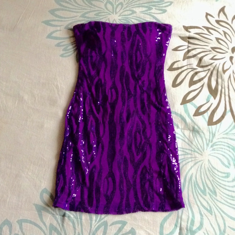 Akira Black Label sequin tube dress