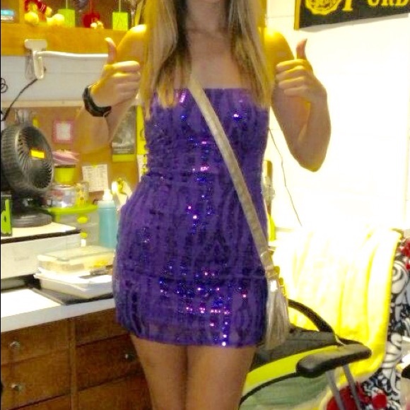 Akira Black Label sequin tube dress - Picture 4 of 4