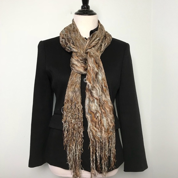 Brown Scarf - Picture 3 of 6