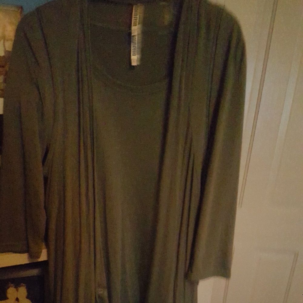 Dress custom made with vest