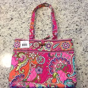 Vera Bradley Tote Pink Swirls