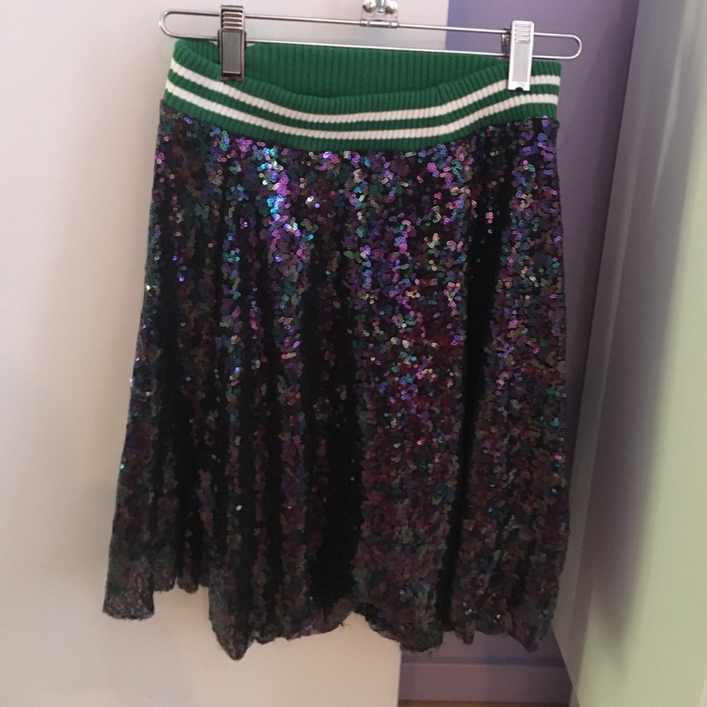 Girls Zara sequin skirt sz 8/9
