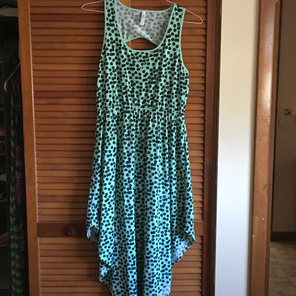 Aqua dress