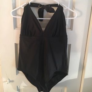 Black Athleta Bathing Suit