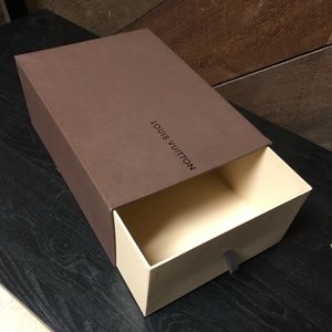 Louis Vuitton Shoe Box & Dust Bags 100% Authentic