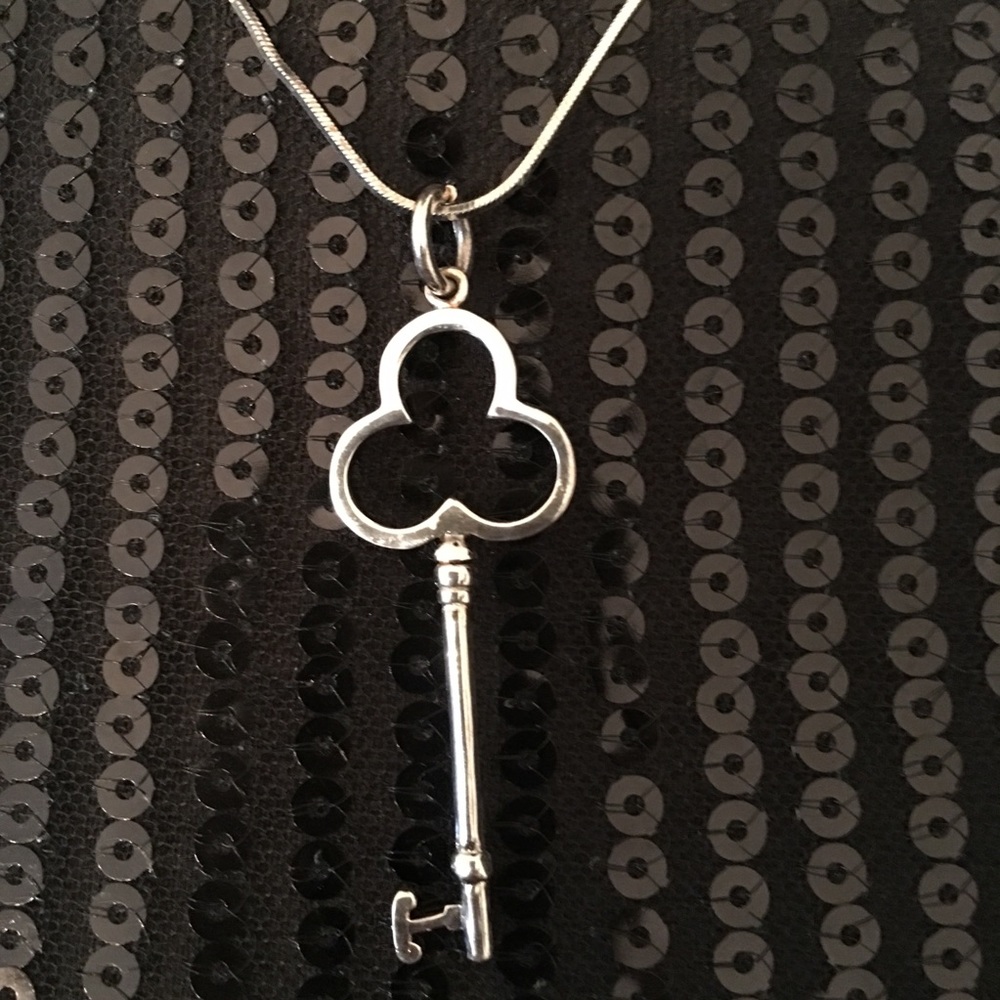 Sterling silver necklace - Picture 2 of 4