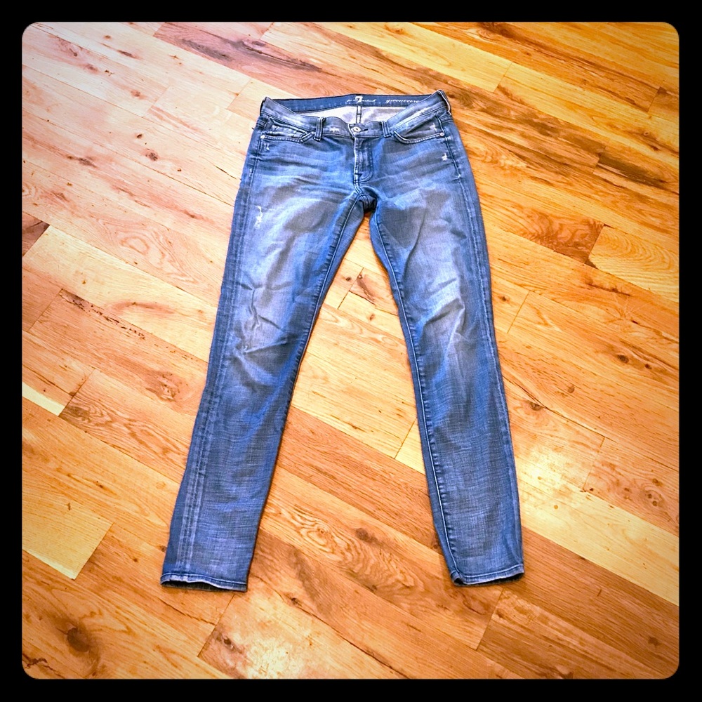 Seven for All Mankind Gwenevere Skinny Jeans 28