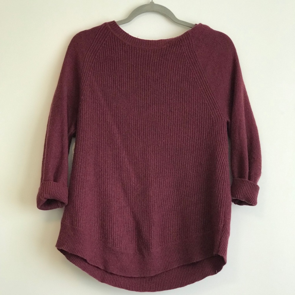 Maroon sweater