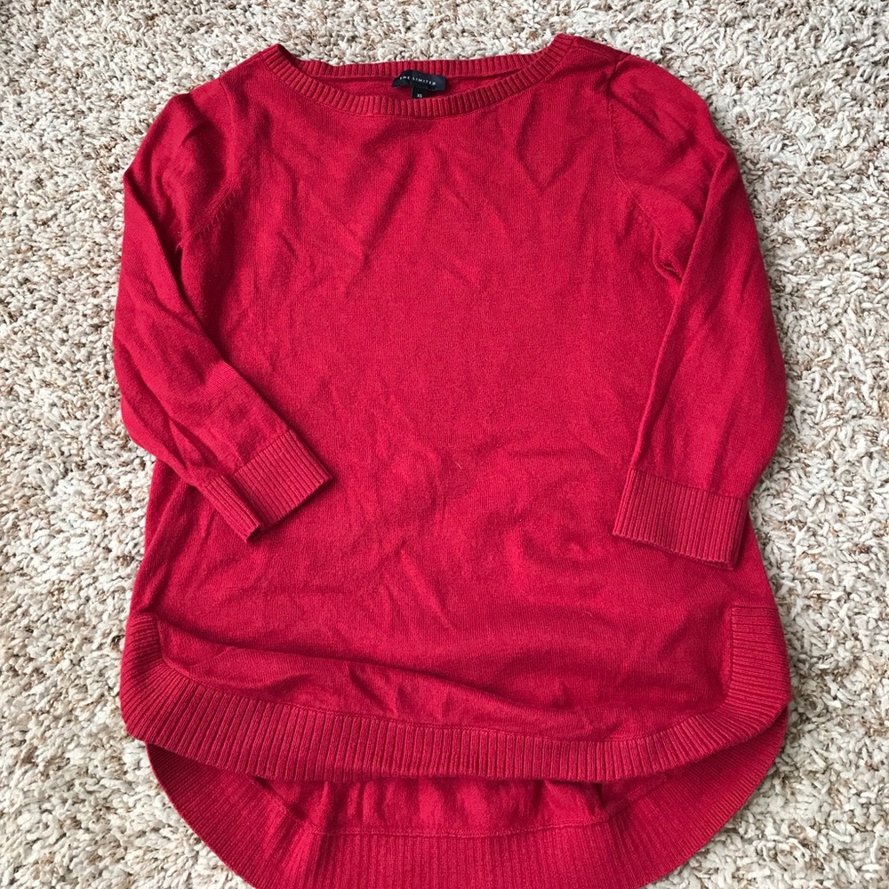 Red sweater