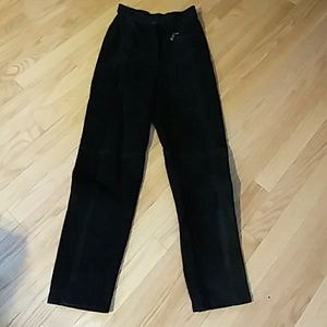 Leather pants