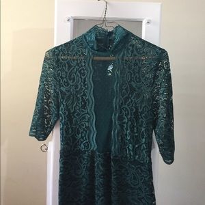 Express Green dress