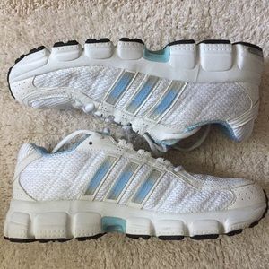 Adidas sneakers, blue/white, Size 8
