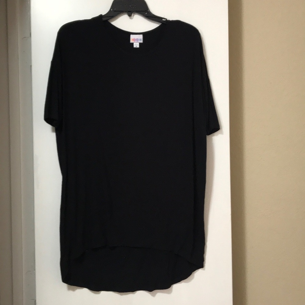 Lularoe XS black ribbed Irma