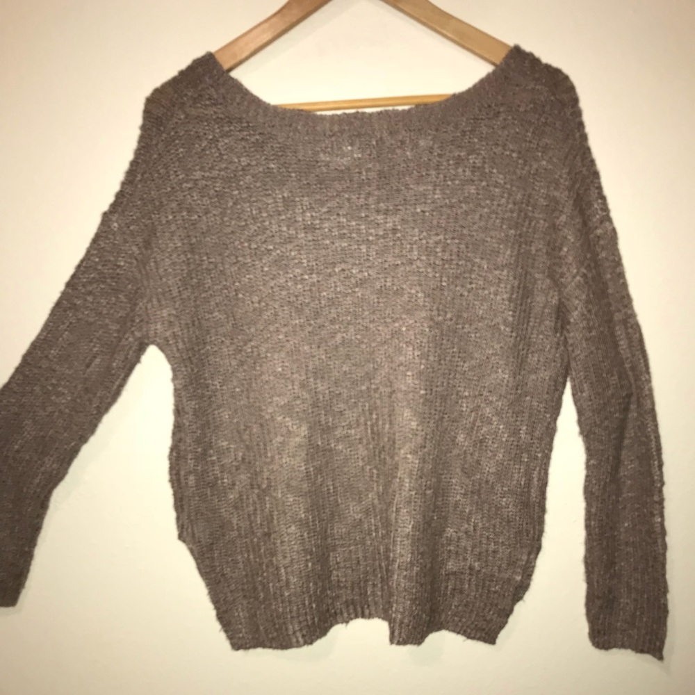 Charlotte Russe loose hanging knit sweater