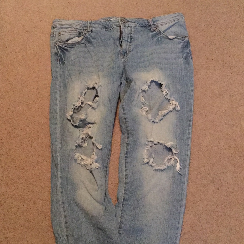 Ripped jeans