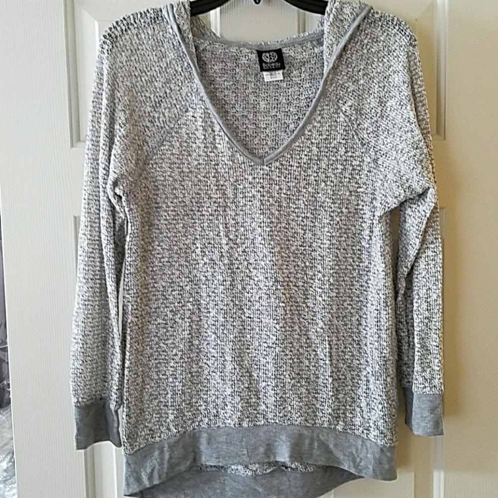 Bobeau light knitted sweater