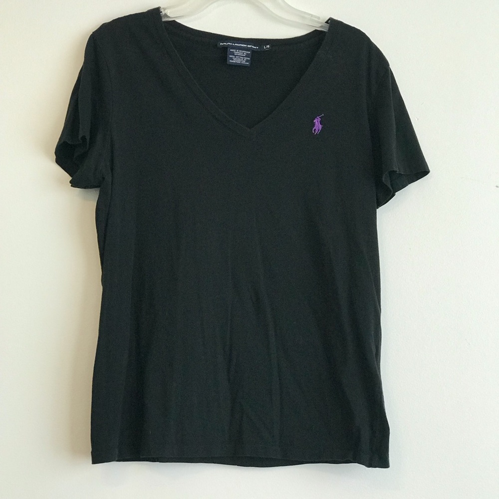 Black Ralph Lauren tee